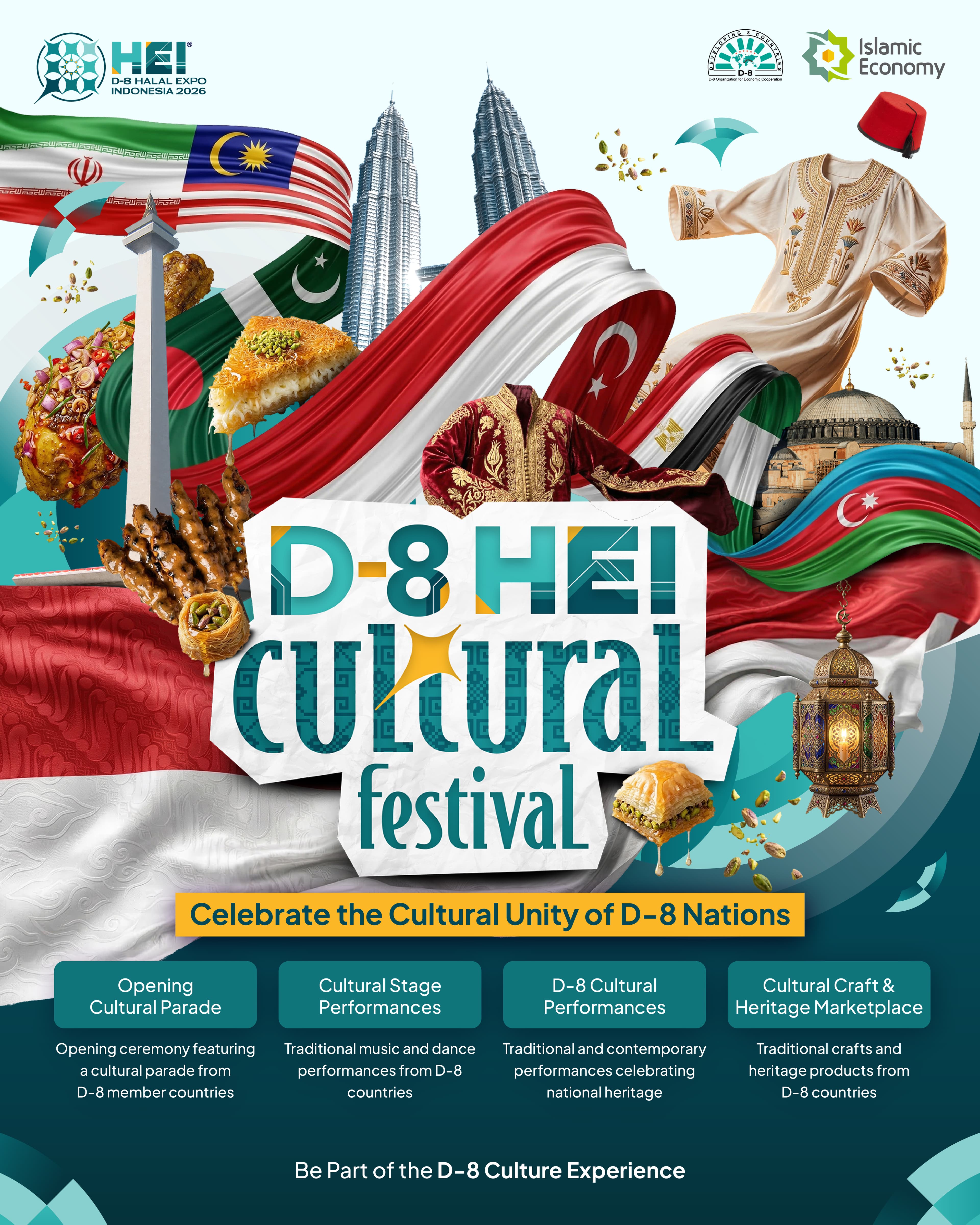 We are opening new distribution partnerships across the D-8 region for 2027. If you are an importer or retailer looking for certified halal supply, book a Business Matching session with our team.